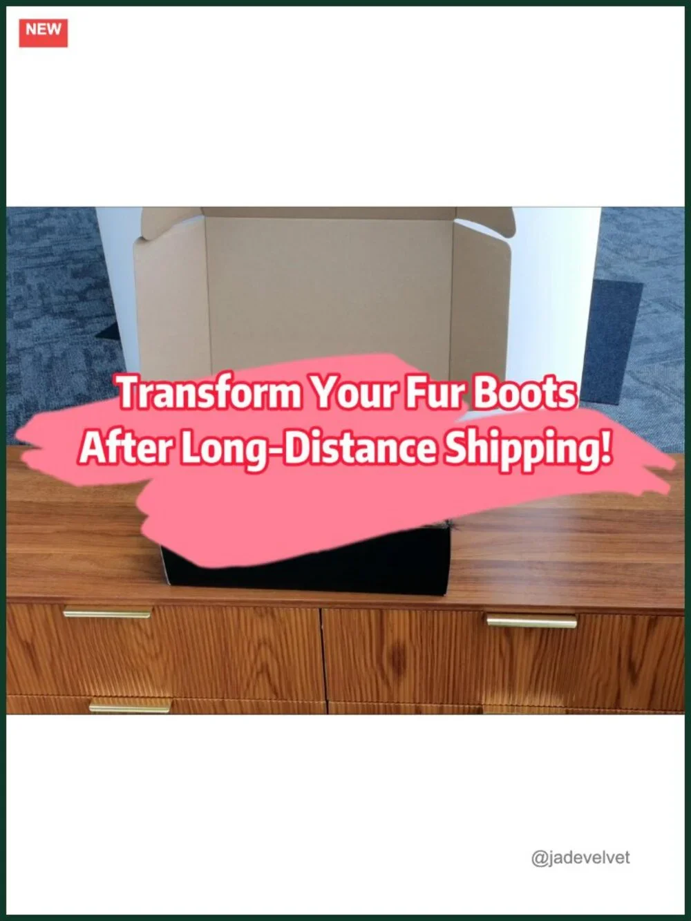 Faux Fur Mid-Calf Winter Boots Round Toe Cozy Snow Boots